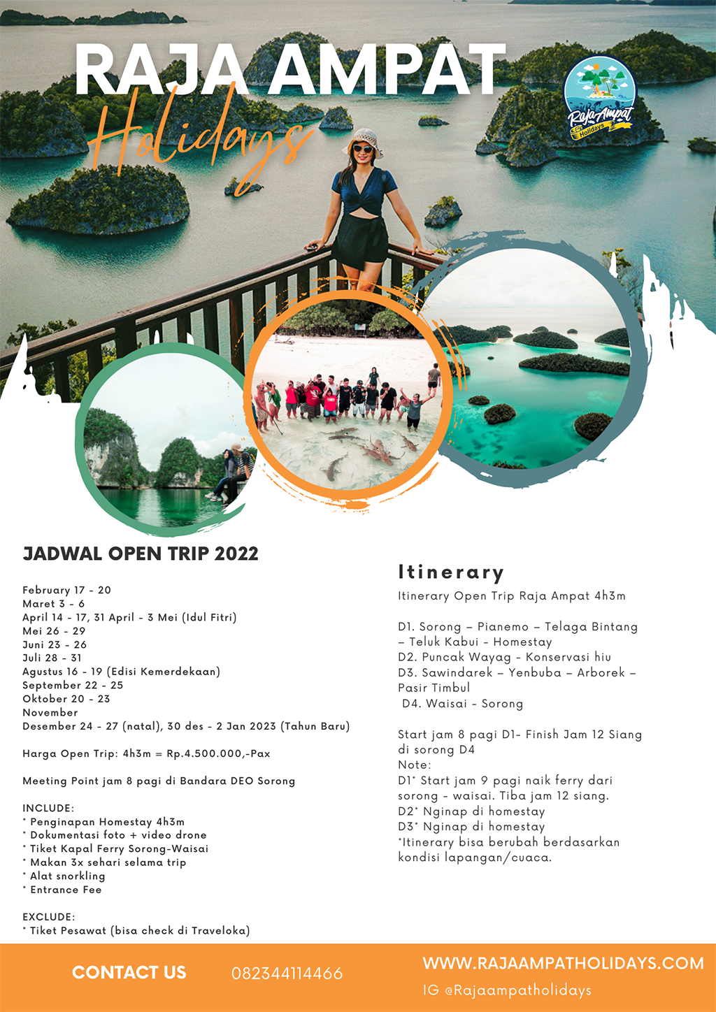 open trip raja ampat